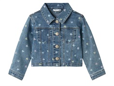 Name It dark blue denim transition jacket